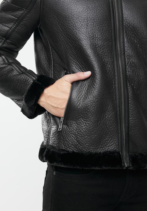 Brave Soul - Blackout jacket - black