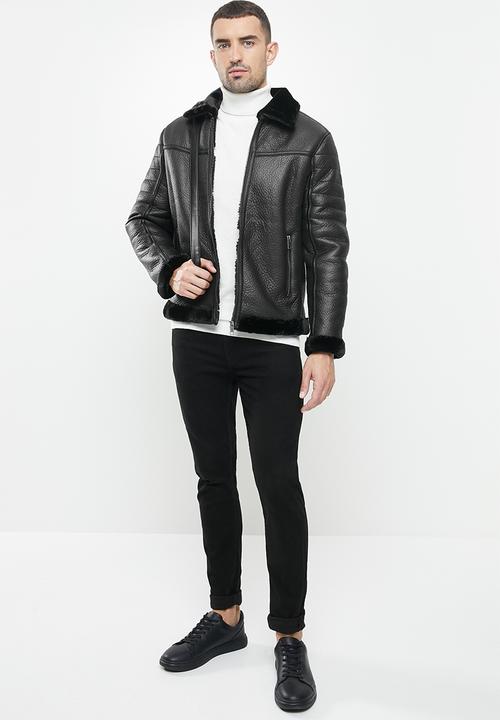 Brave Soul - Blackout jacket - black