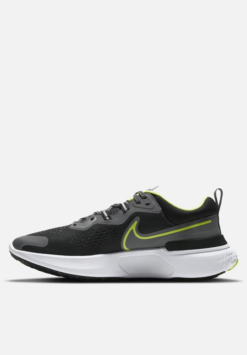 Nike - React miler 2 - smoke grey/volt-black