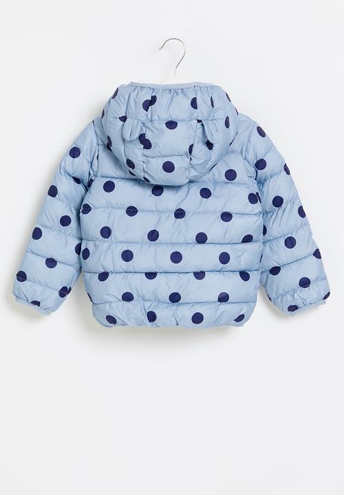 Pop Candy - Girls polka dot jacket - blue 