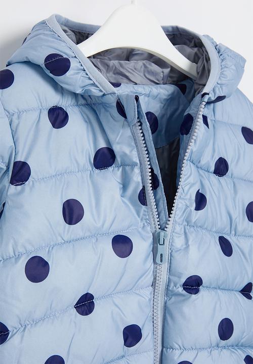 Pop Candy - Girls polka dot jacket - blue 