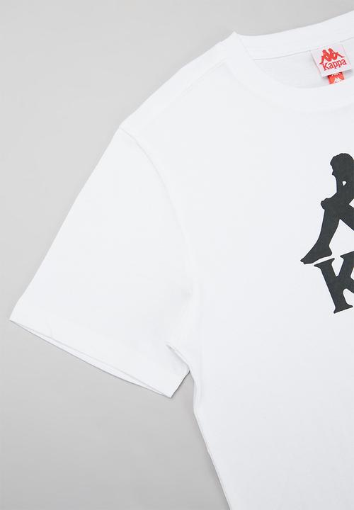 KAPPA - Boys authentic estessi tee - white