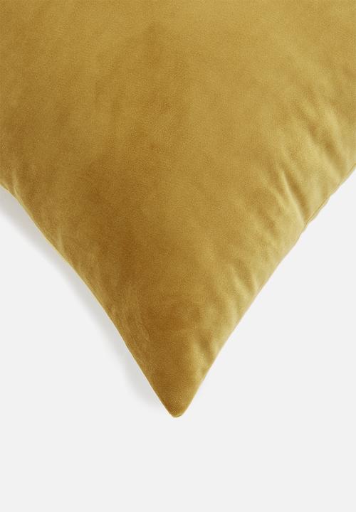 Sixth Floor - Lure cushion cover - mustard