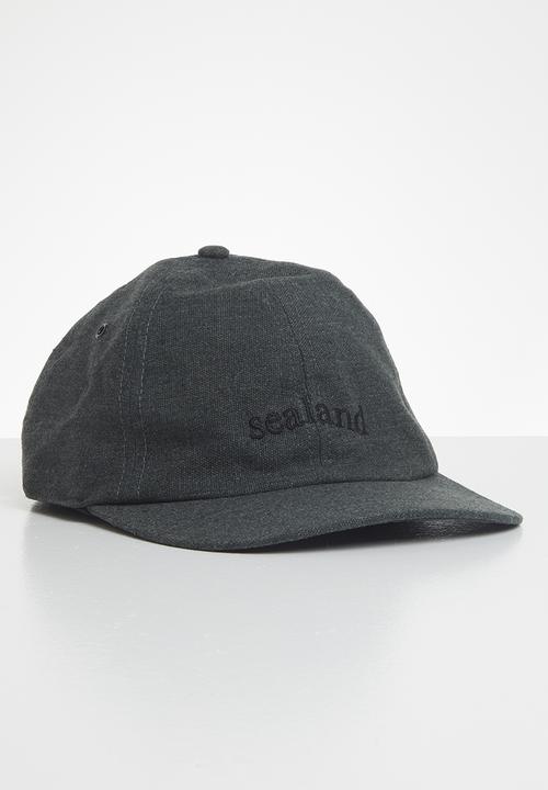 Sealand - Peak cap - charcoal & black