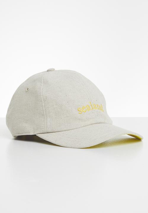 Sealand - Peak cap - natural & yellow