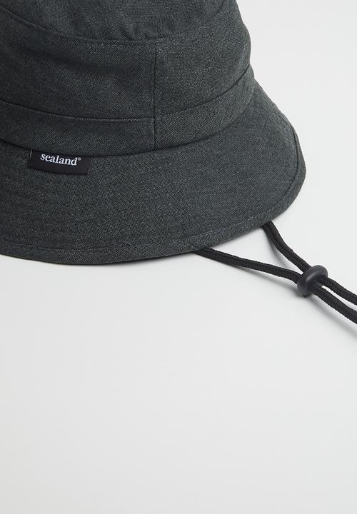 Sealand - Adventure hat - charcoal & black