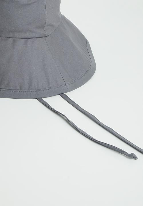 Freya Hats  - Maya wide brim bucket hat - grey