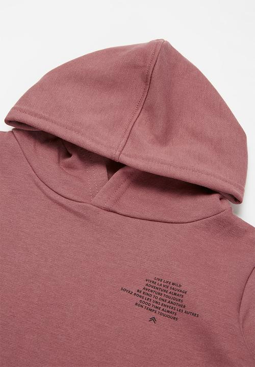 Cotton On - Milo hoodie - vintage berry