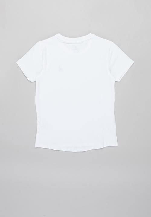 POLO - Girls Kelly short sleeve tee - white