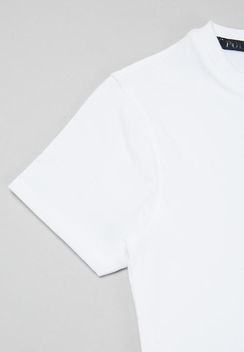 POLO - Girls Kelly short sleeve tee - white
