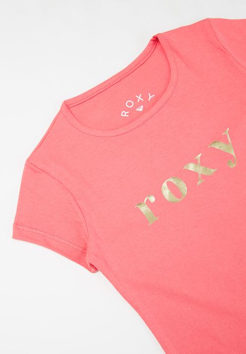 Roxy - Another chance foil tee - pink