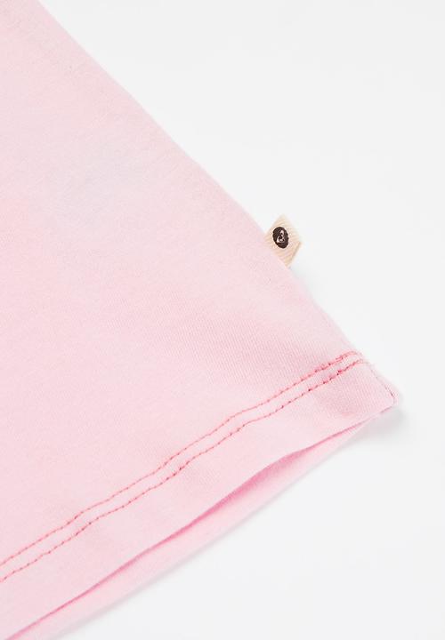 Roxy - Going places destination short sleeve tee - pink