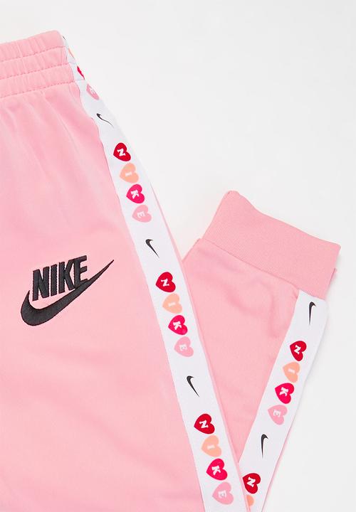 Nike - Toddler heart taping tricot set - pink