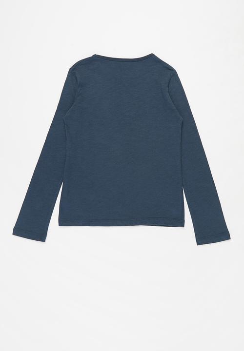 Roxy - Doing yoga long sleeve tee - navy 
