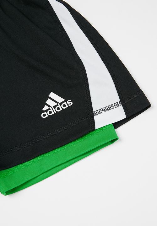 adidas Originals - B.a.r bold shorts - black & green
