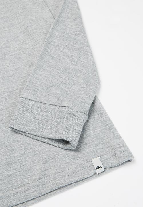 Quiksilver - Comp logo long sleeve youth tee - grey