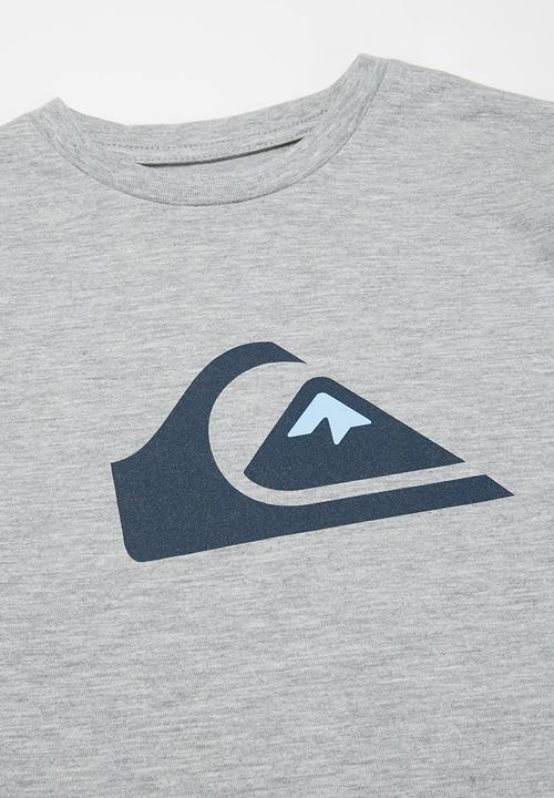 Quiksilver - Comp logo long sleeve youth tee - grey