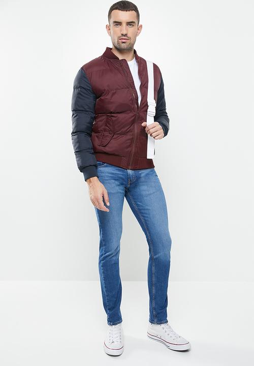 Brave Soul - Washington jacket - burgundy 