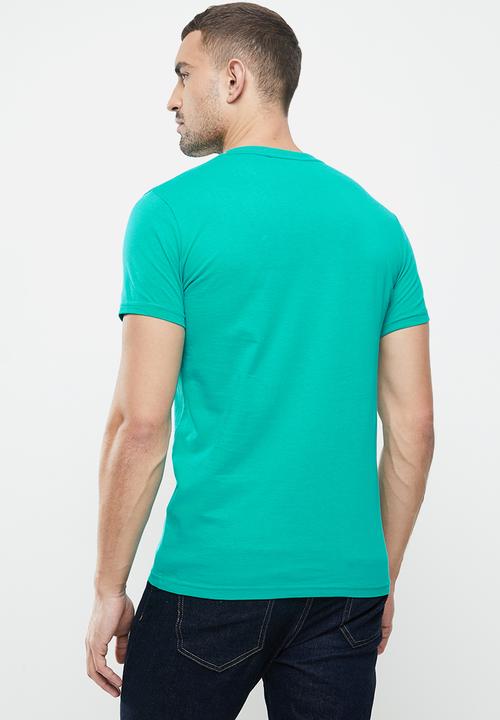 Superdry. - Collective tee - teal 