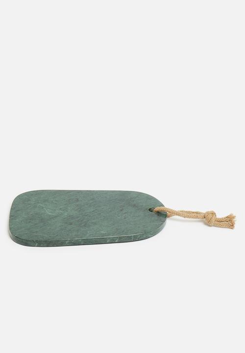 Sixth Floor - Marble chopping board - green