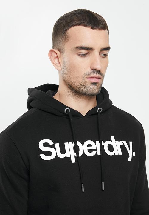 Superdry. - Cl ns hood - black