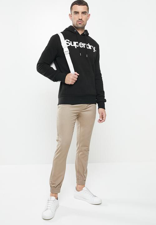 Superdry. - Cl ns hood - black