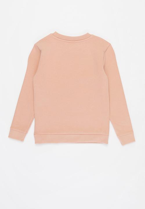 FILA - Mono deckle sweatshirt - pink