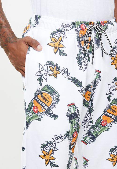 Holmes Bro's - Beers trackpant - white