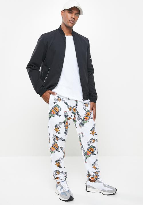 Holmes Bro's - Beers trackpant - white