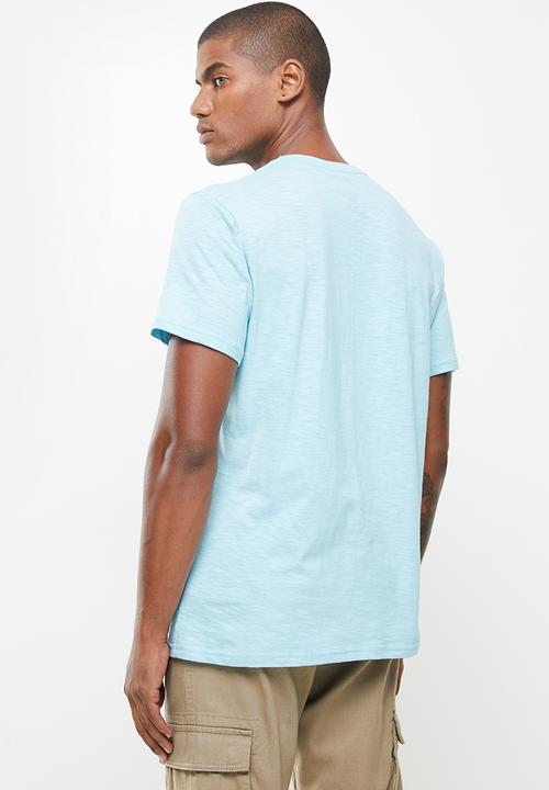 Holmes Bro's - Tuc tuc short sleeve tee - sky slub