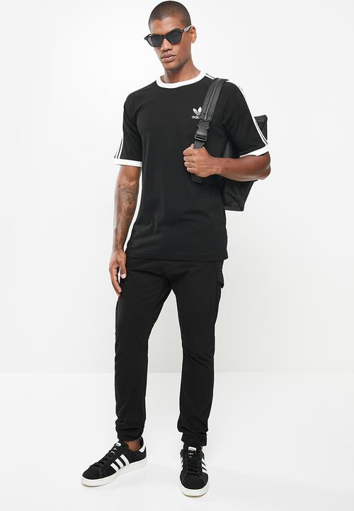 adidas Originals - 3-Stripes tee - black