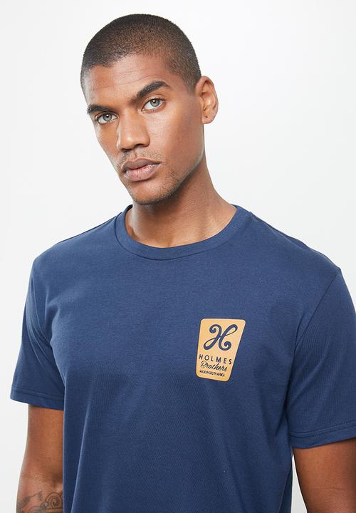 Holmes Bro's - Tag tee - navy blue