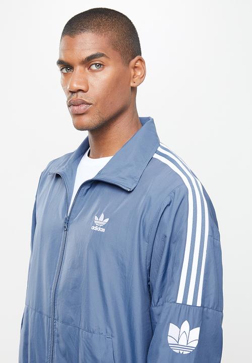 adidas Originals - 3D tf 3 stripe track top - blue