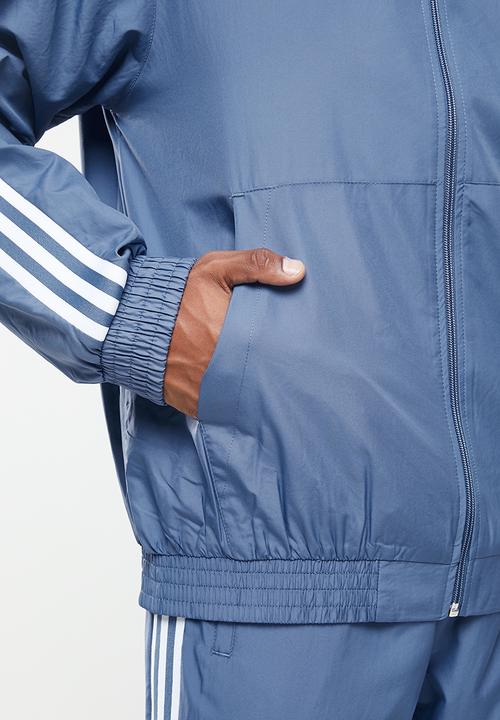 adidas Originals - 3D tf 3 stripe track top - blue