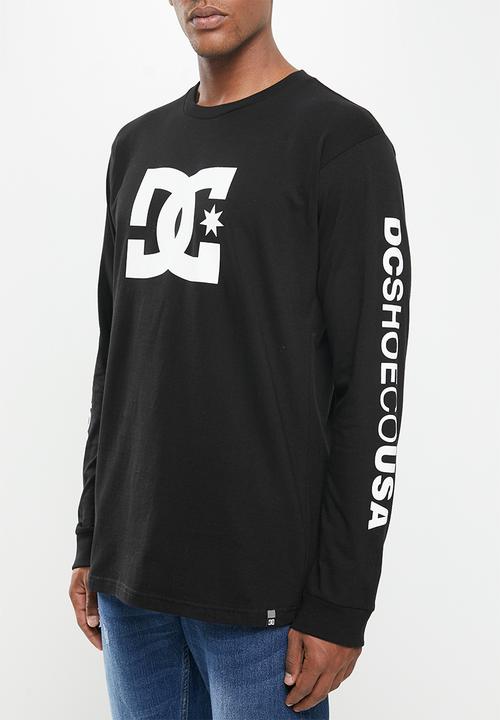 DC - Star long sleeve tee - black