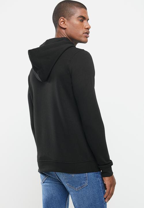 Alpha Industries - Alpha basic hoodie - black mono