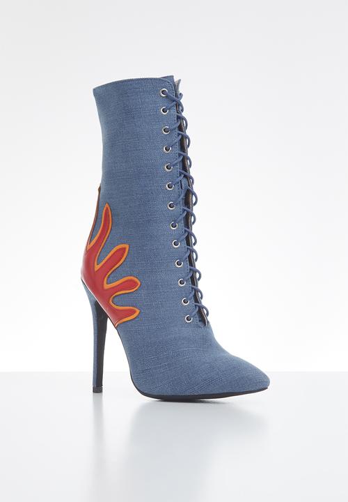 Public Desire - Julissa-5 boot - mid denim