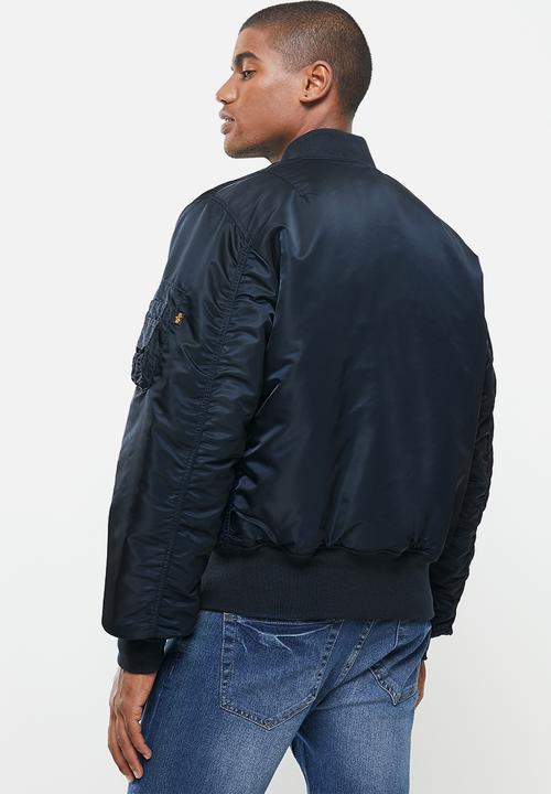 Alpha Industries - Ma 1 classic flight reversible jacket - rep blue