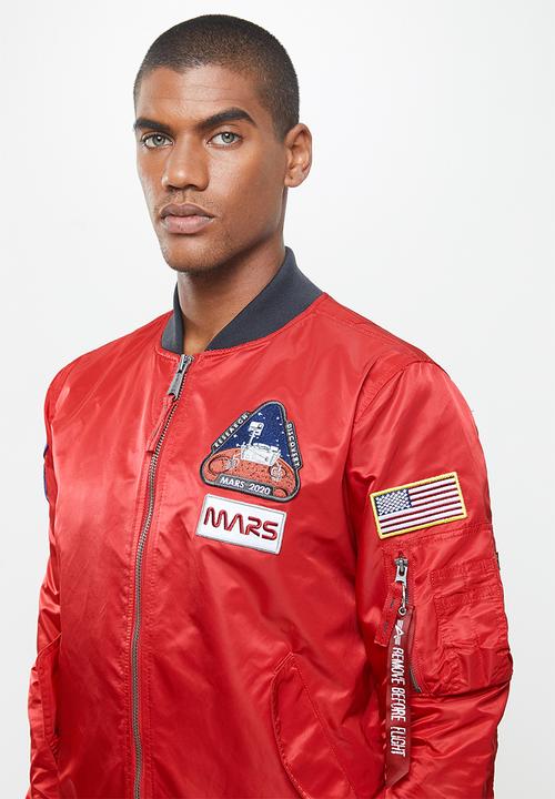 Alpha Industries - Ma-1 lw mission to mars jacket - speed red