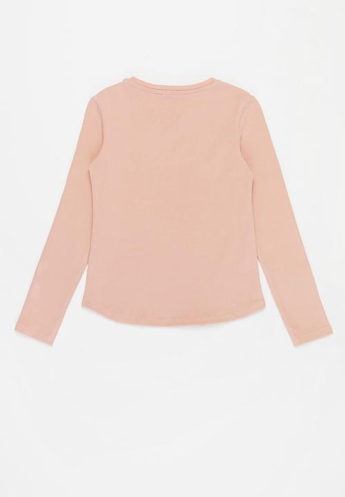 SISSY BOY - Basic top with sb logo - pink