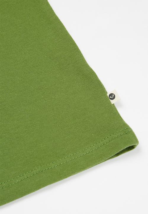 Roxy - Day and night logo tee - green