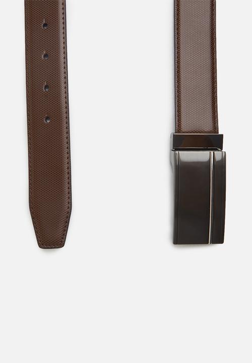 ALDO - Arialian reversible belt - brown