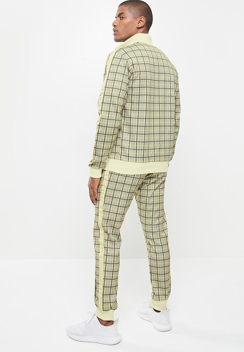 Lonsdale - The gentlemen check tracksuit - multi