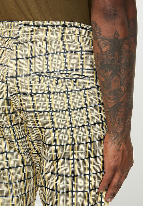 Lonsdale - The gentlemen check tracksuit - multi