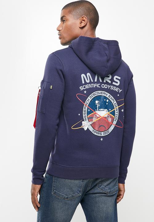 Alpha Industries - Mars hoodie - navy