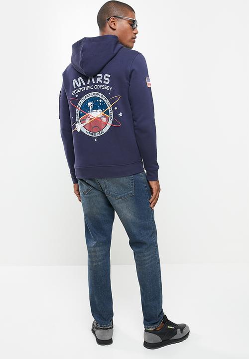 Alpha Industries - Mars hoodie - navy