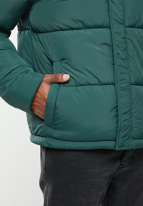 Cotton On - Essential recycled puffer - teal