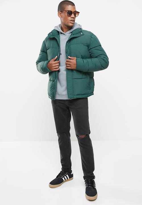 Cotton On - Essential recycled puffer - teal