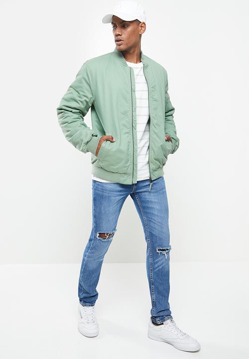 Cotton On - Twill bomber jacket - khaki