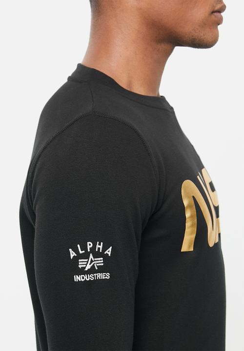 Alpha Industries - Nasa crew sweat - black